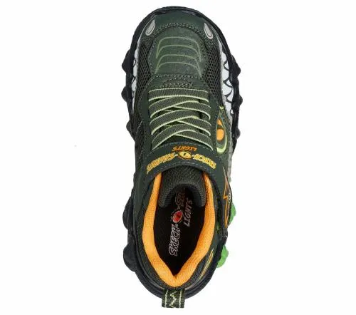 SkechOSaurus Light 20 Olive Kids SKECHERS Big Kids UK Sizes 36