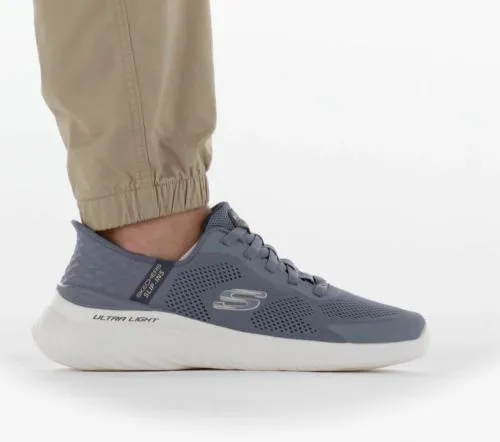 Slipins Bounder 20 8211 Emerged Slate Men SKECHERS SlipOn