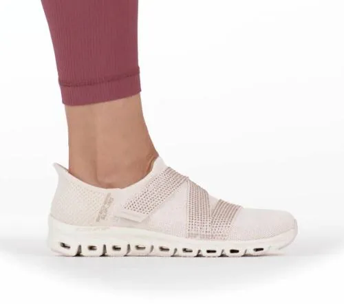 Slipins GlideStep 8211 High Shine Natural Gold Women SKECHERS SlipOn