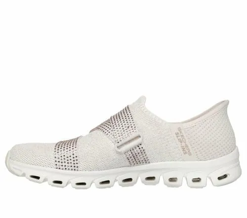 Slipins GlideStep 8211 High Shine Natural Gold Women SKECHERS SlipOn