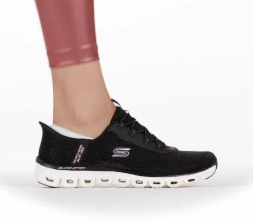 Slipins GlideStep 8211 Prism Black Rose Gold Women SKECHERS SlipOn