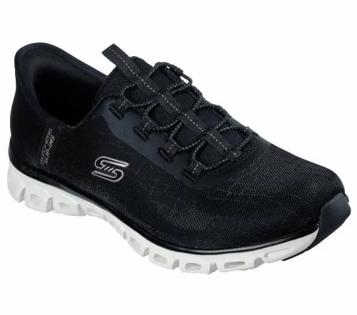 Slipins GlideStep 8211 Prism Black Rose Gold Women SKECHERS SlipOn