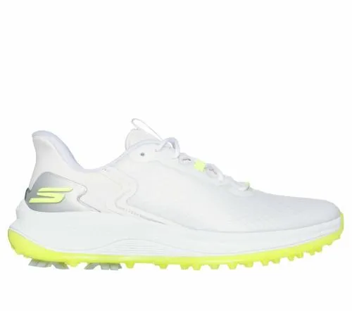 Slipins GO GOLF Blade GF 8211 Slipins White Yellow Men SKECHERS Lace Up