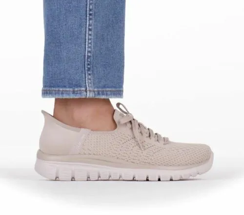 Slipins Graceful 8211 First Blush Taupe Women SKECHERS SlipOn