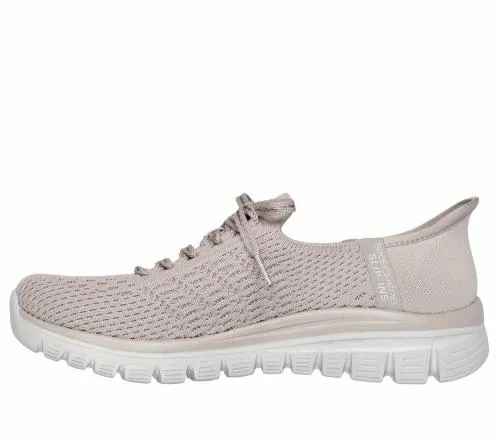 Slipins Graceful 8211 First Blush Taupe Women SKECHERS SlipOn