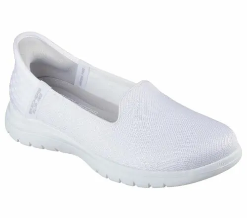 Slipins OntheGO Flex 8211 Clover White Women SKECHERS SlipOn