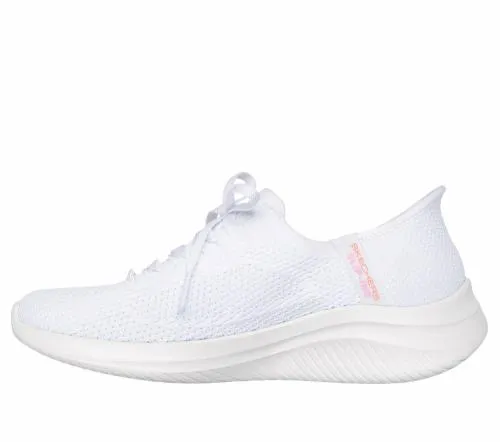 Slipins Ultra Flex 308211 Morning Blossom White Women SKECHERS SlipOn