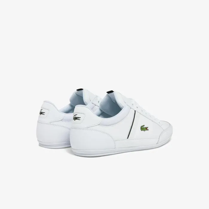 Sneakers Men Lacoste Men039s Chaymon Leather Sneakers Whiteblack 147