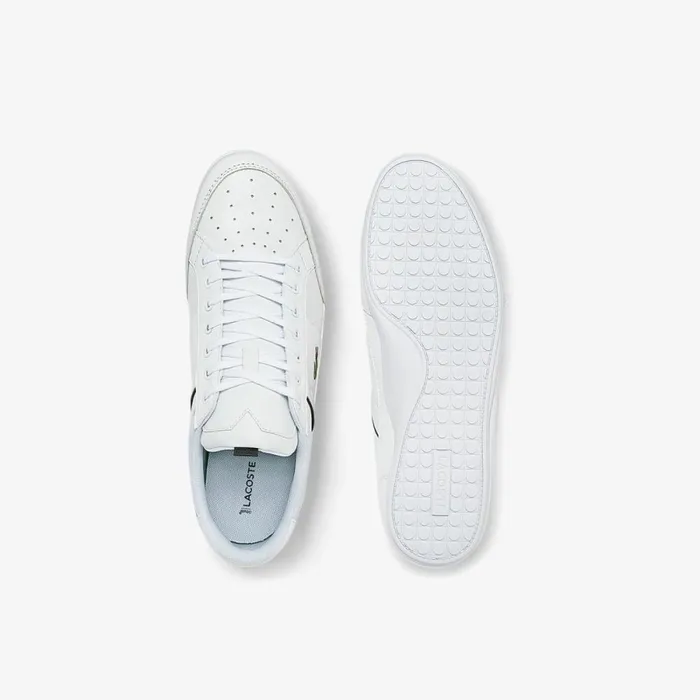 Sneakers Men Lacoste Men039s Chaymon Leather Sneakers Whiteblack 147