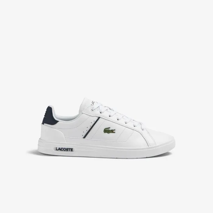 Sneakers Men Lacoste Men039s Europa Pro Leather Sneakers White Navy 042
