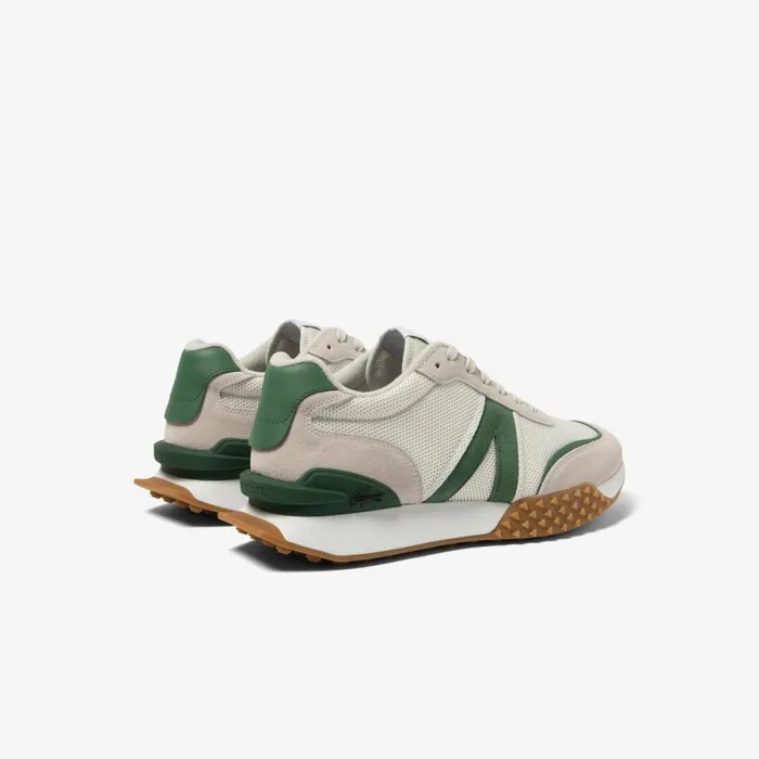 Sneakers Men Lacoste Men039s LSpin Deluxe Leather Sneakers Whitegreen 082