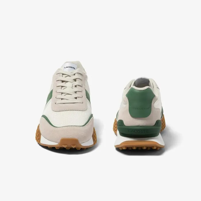 Sneakers Men Lacoste Men039s LSpin Deluxe Leather Sneakers Whitegreen 082
