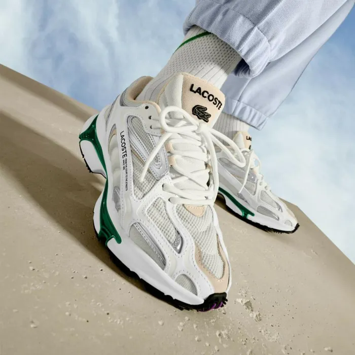 Sneakers Men Lacoste Men039s L003 2K24 Sneakers Whitegreen 082