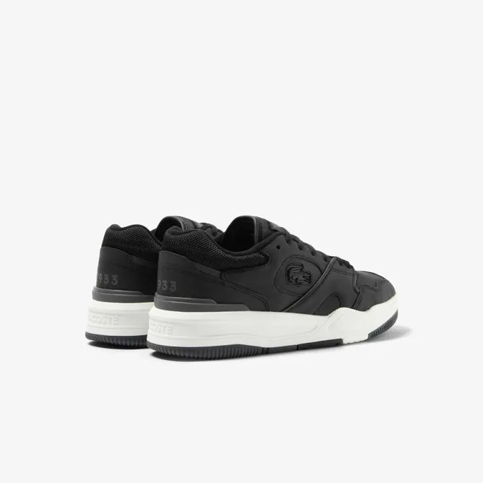 Sneakers Men Lacoste Men039s Lineshot Leather Sneakers Black Grey 237