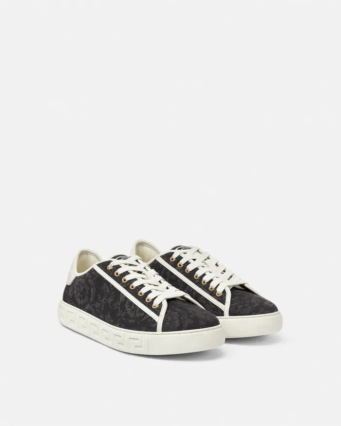 Sneakers Men Versace Barocco Greca Sneakers Blackprint
