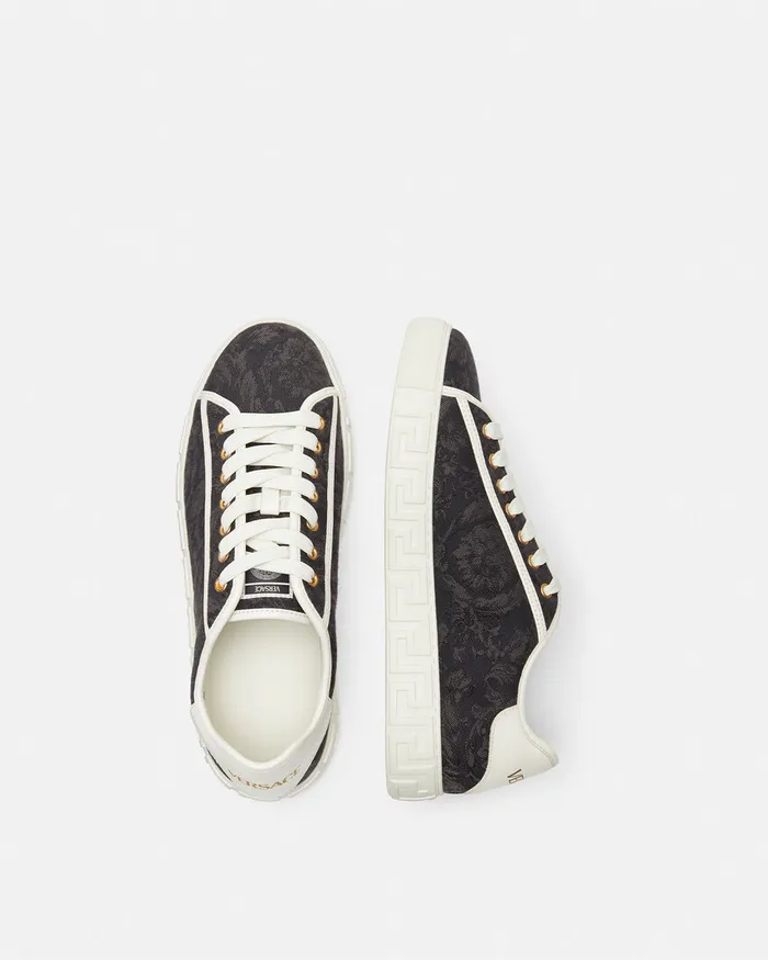 Sneakers Men Versace Barocco Greca Sneakers Blackprint