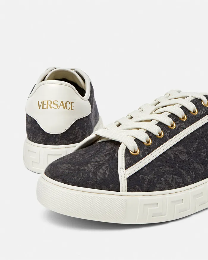 Sneakers Men Versace Barocco Greca Sneakers Blackprint