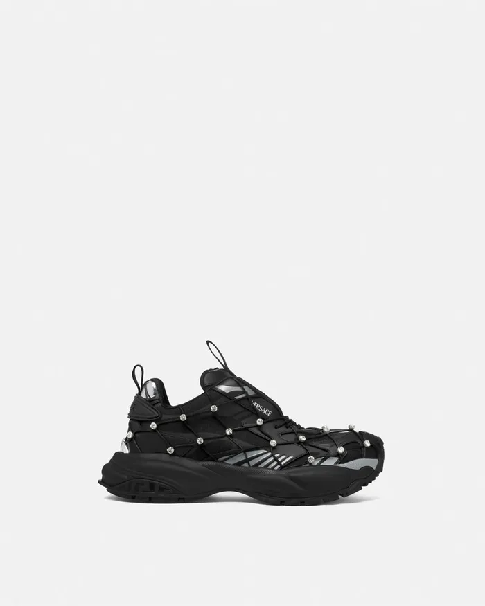 Sneakers Men Versace Mercury Mvs02 Sneakers Black