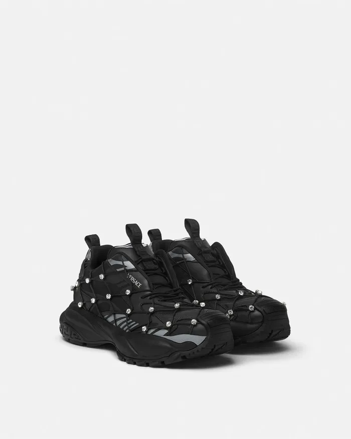 Sneakers Men Versace Mercury Mvs02 Sneakers Black