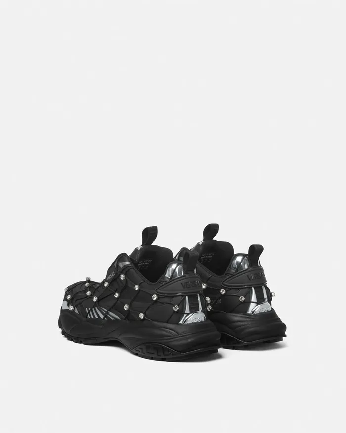 Sneakers Men Versace Mercury Mvs02 Sneakers Black
