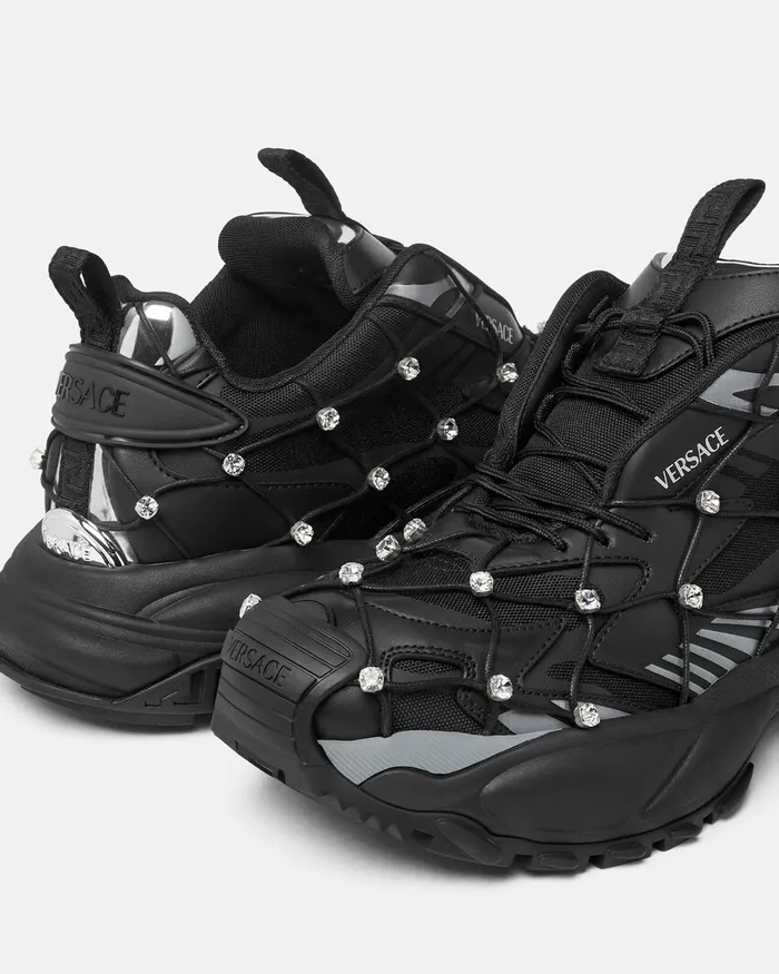 Sneakers Men Versace Mercury Mvs02 Sneakers Black