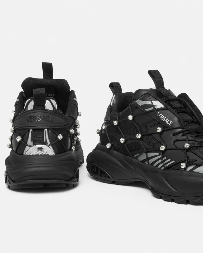 Sneakers Men Versace Mercury Mvs02 Sneakers Black