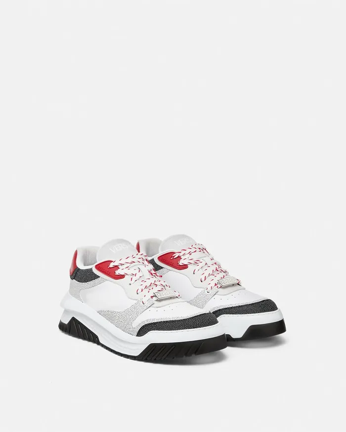 Sneakers Men Versace Odissea Sneakers Redwhite