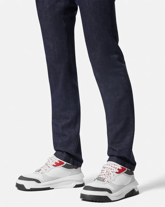Sneakers Men Versace Odissea Sneakers Redwhite