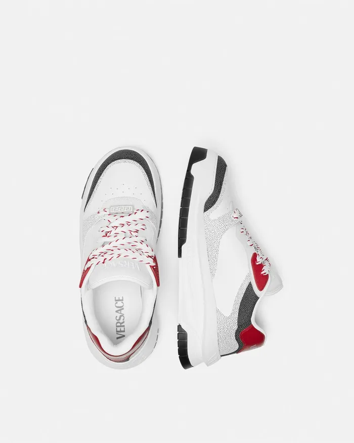 Sneakers Men Versace Odissea Sneakers Redwhite