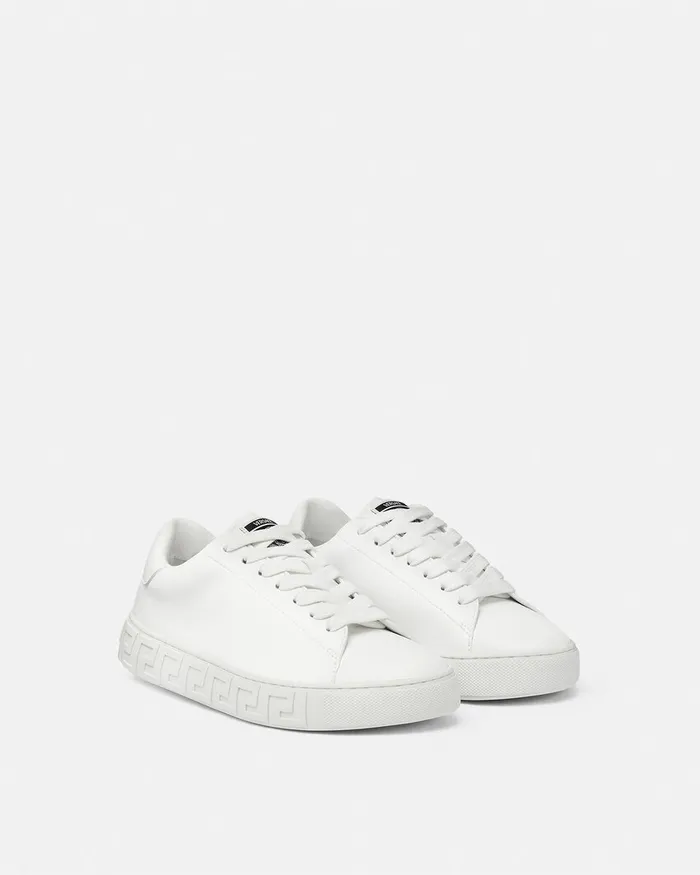 Sneakers Women Versace Greca Sneakers White