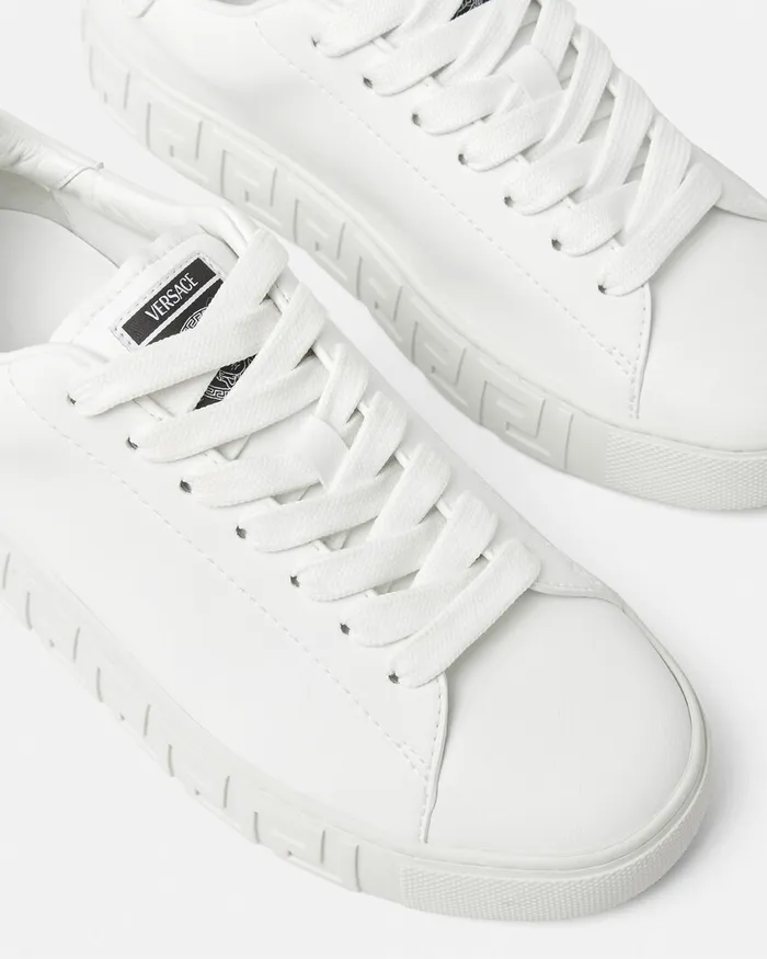 Sneakers Women Versace Greca Sneakers White
