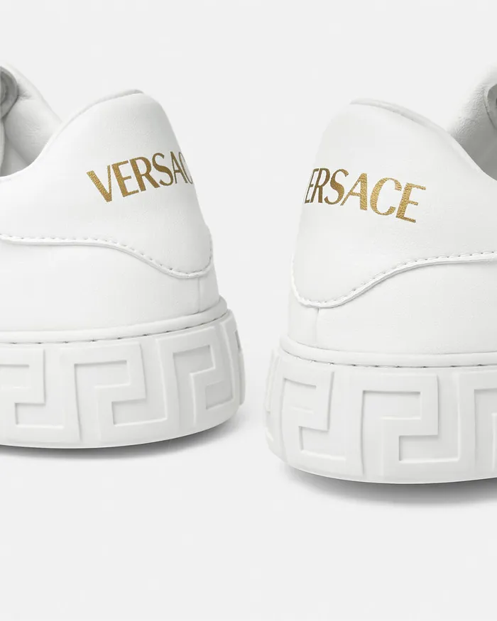 Sneakers Women Versace Greca Sneakers White