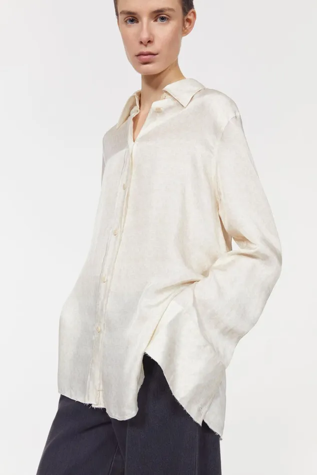 Sofia Brush Shirt Canvas Women Rodebjer Shirts and Blouses