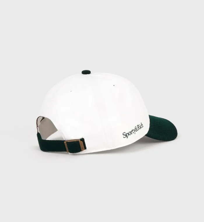 Sporty and Rich Hats Women Champions WoolCotton Hat 8211 WhiteForest