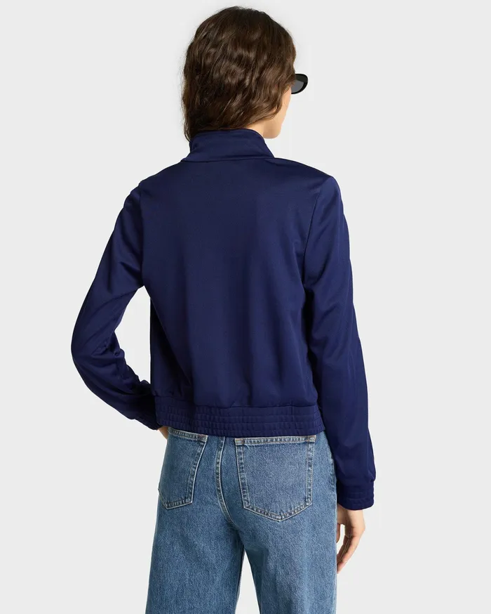 Sporty and Rich Jackets Women Vendome Track Jacket 8211 NavyWhite