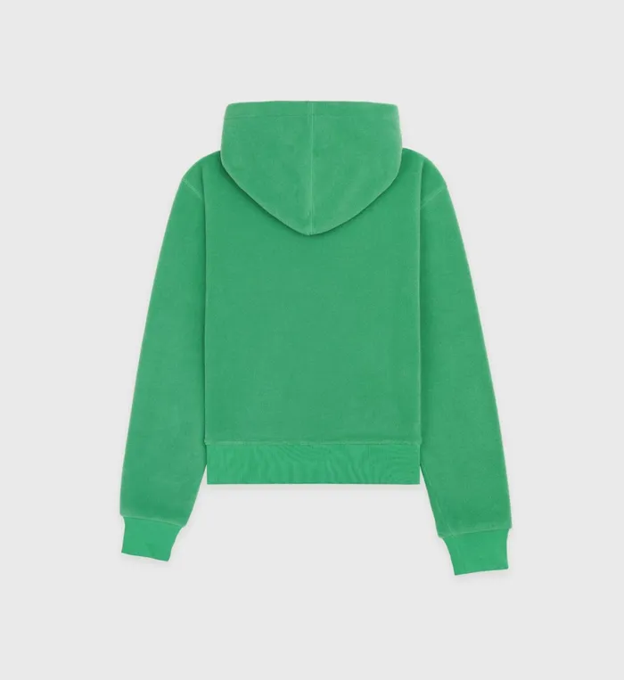 Sporty and Rich Polar Fleece And Sherpa Women Hooded Polar Sweatshirt 8211 Kelly Sporty and Rich Polar Fleece And Sherpa Women Hooded Polar Sweatshirt 8211 Kelly