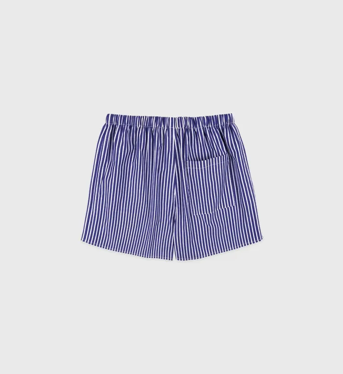 Sporty and Rich Shirting Women Bristol Crest 100th Boxer Short 8211 NavyWhite