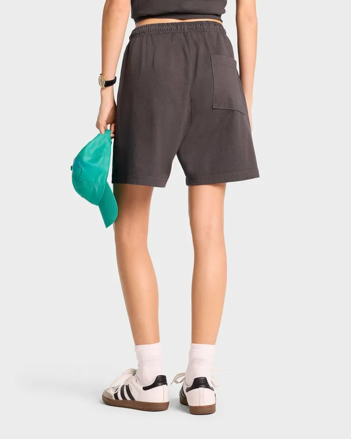 Sporty and Rich Shorts Men California Gym Short 8211 Faded BlackSpring Green