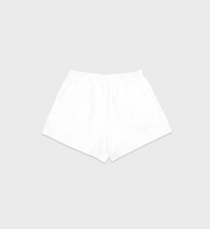 Sporty and Rich Shorts Women Faubourg Disco Short 8211 WhiteNavy