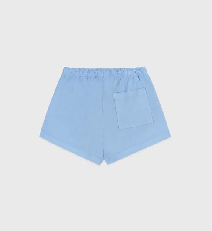Sporty and Rich Shorts Women Wellness Studio Disco Short 8211 Sky BlueWhite