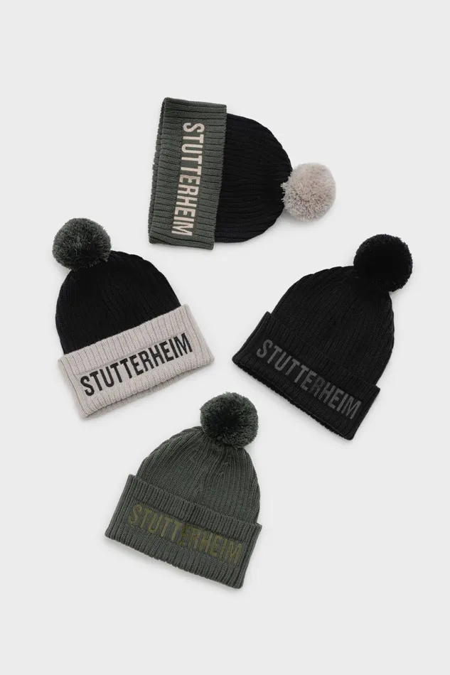 Stutterheim April Beanie Green Women Beanies