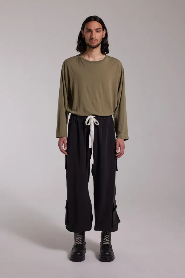 Stutterheim Kvala Matte Trousers Black Men Trousers