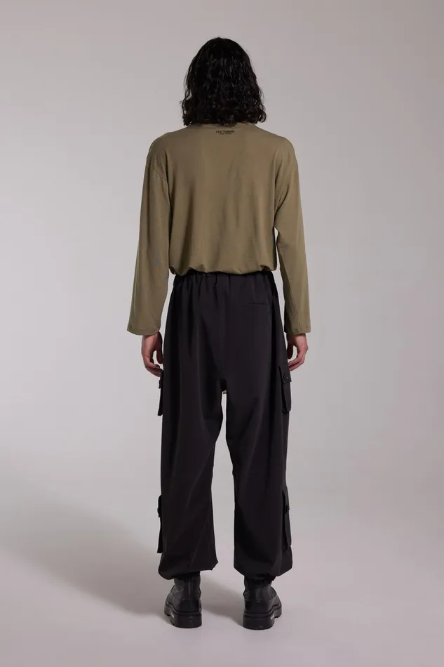 Stutterheim Kvala Matte Trousers Black Men Trousers