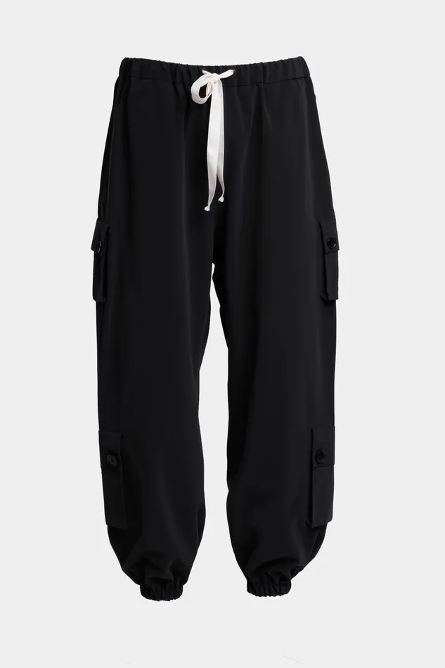 Stutterheim Kvala Matte Trousers Black Men Trousers