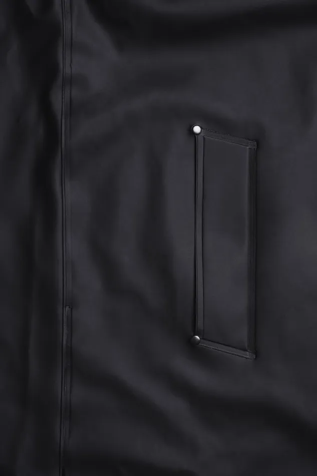 Stutterheim Mosebacke Long Winter Jacket Black Women Winter Coats