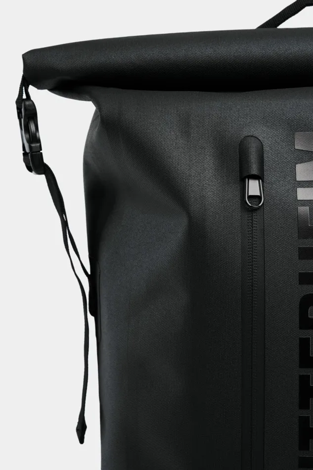 Stutterheim Rain Rolltop 25L Backpack Black Women Backpacks
