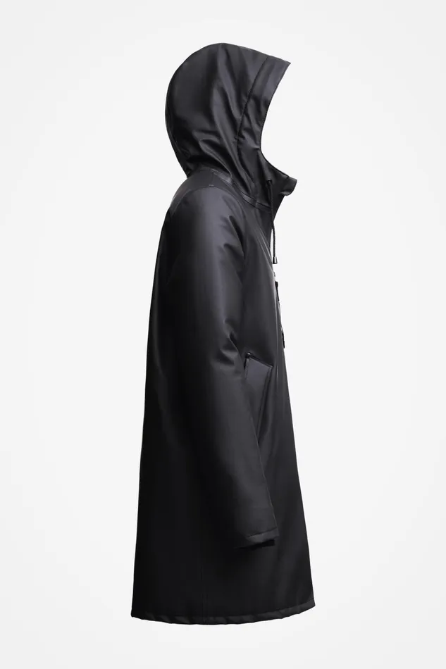 Stutterheim Stockholm Winter Jacket Black Men Winter Coats