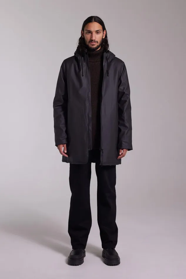Stutterheim Stockholm Winter Jacket Black Men Winter Coats