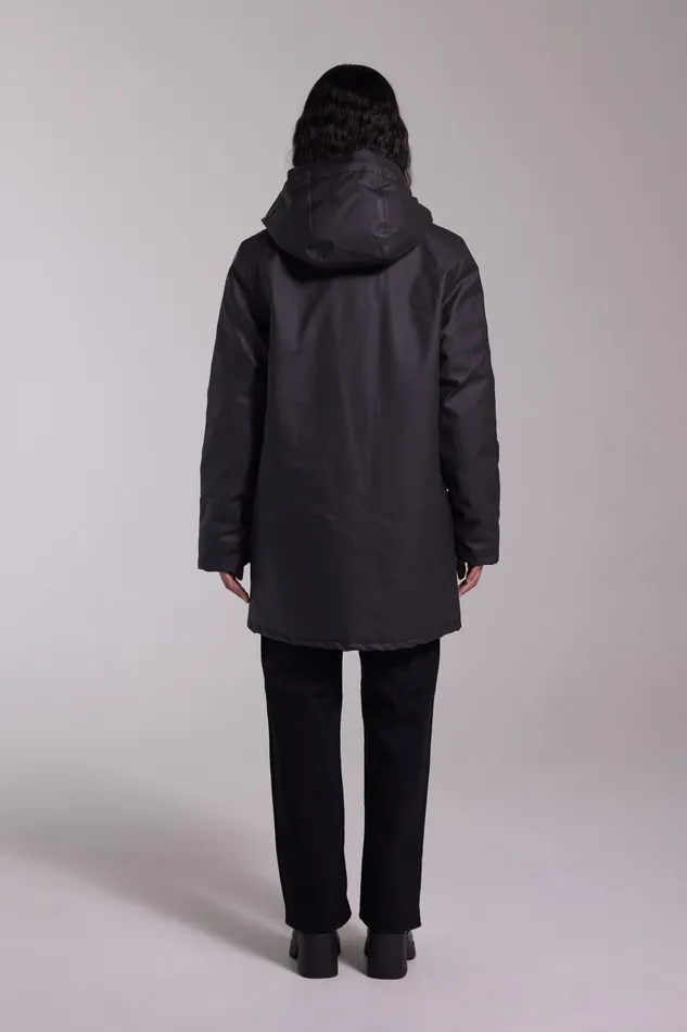 Stutterheim Stockholm Winter Jacket Black Men Winter Coats
