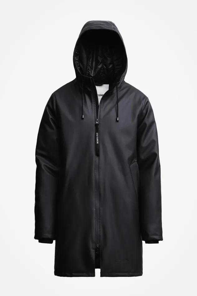 Stutterheim Stockholm Winter Jacket Black Men Winter Coats